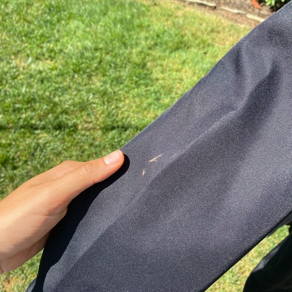 Lefties Classic Black Trench Coat - Picture 6 of 6